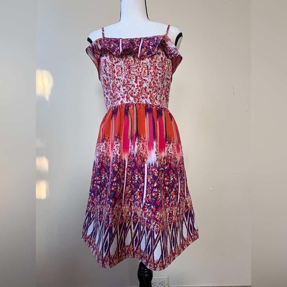 Xhilaration Multicolor Floral Mini Dress - Picture 10 of 14